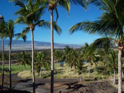 Looking towards Mauna Loa from the condo